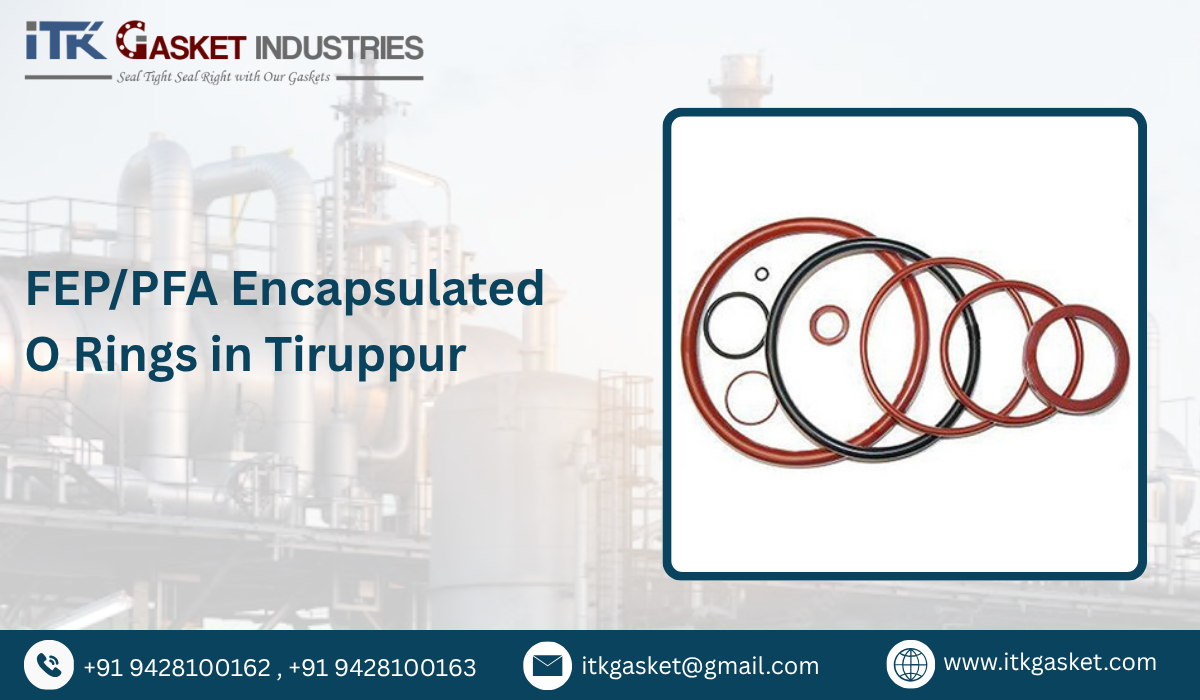 FEP/PFA Encapsulated O Rings in Tiruppur