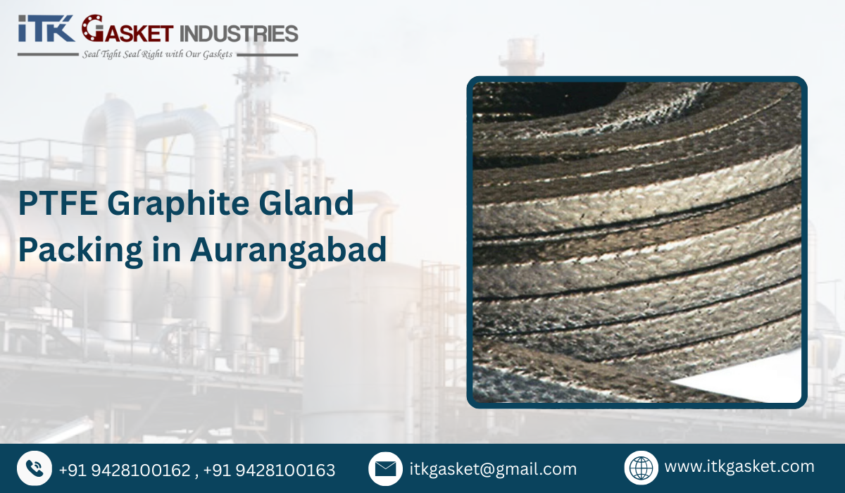 PTFE Graphite Gland Packing in Aurangabad