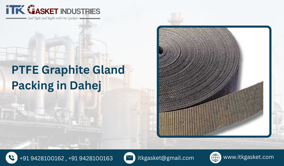 PTFE Graphite Gland Packing in Dahej