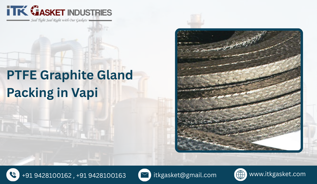 PTFE Graphite Gland Packing in Vapi